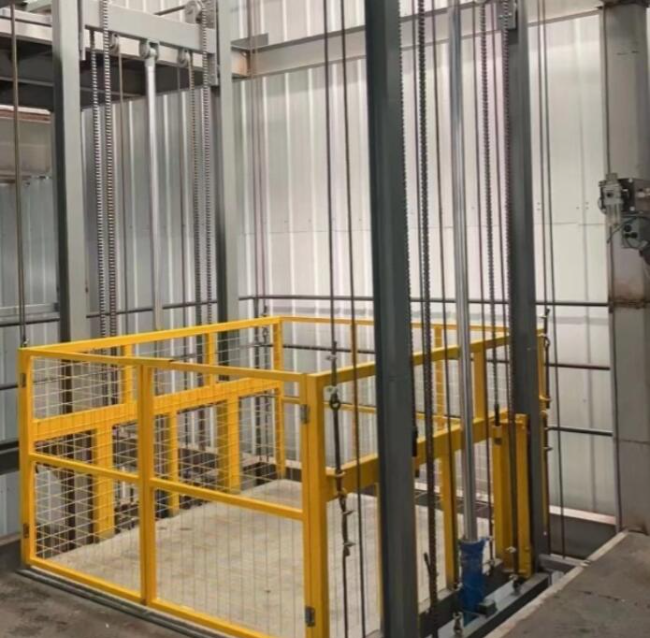 桑日导轨式升降机一般加工周期